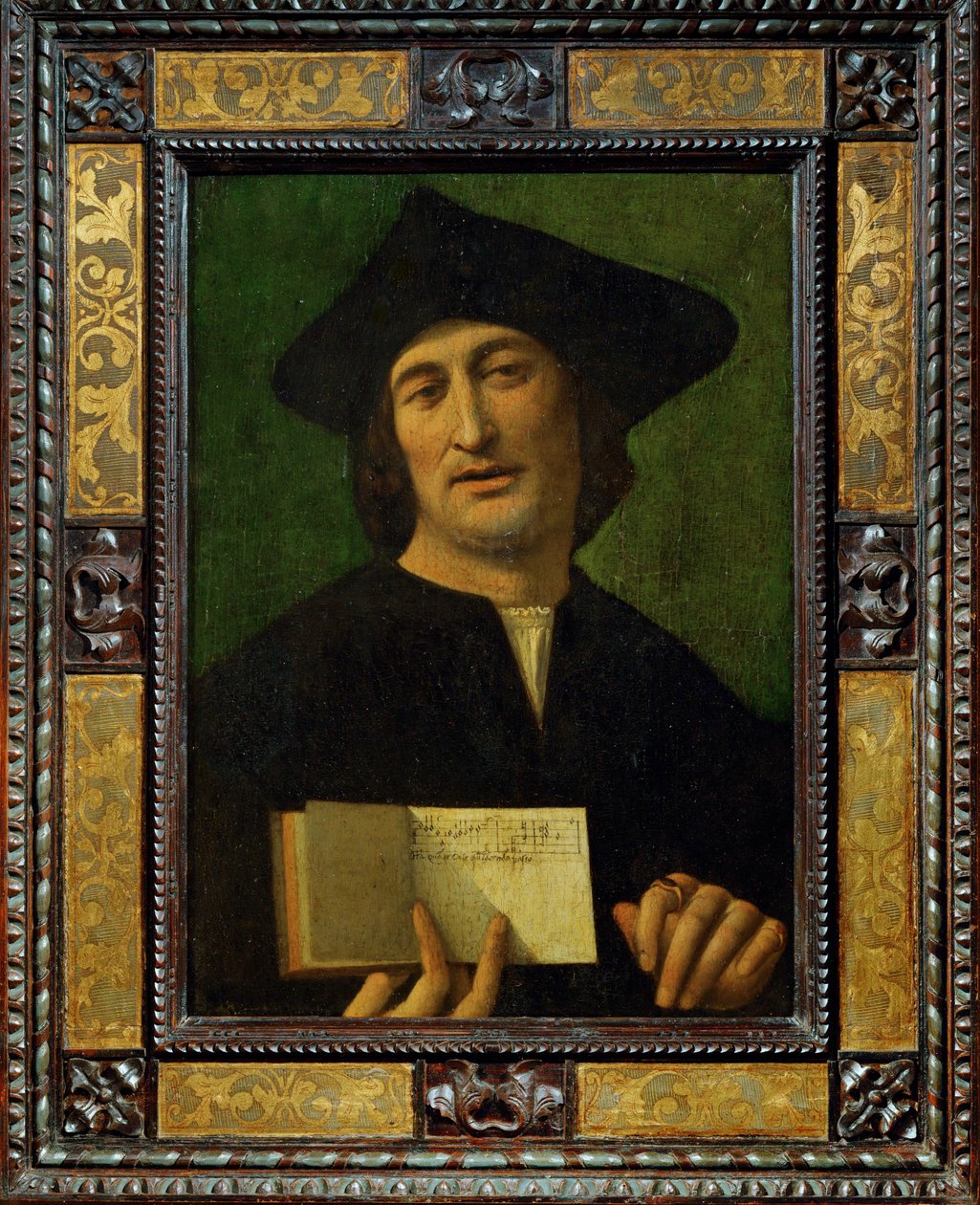 Bir müzisyenin portresi by Filippo Mazzola or Mazzola dell