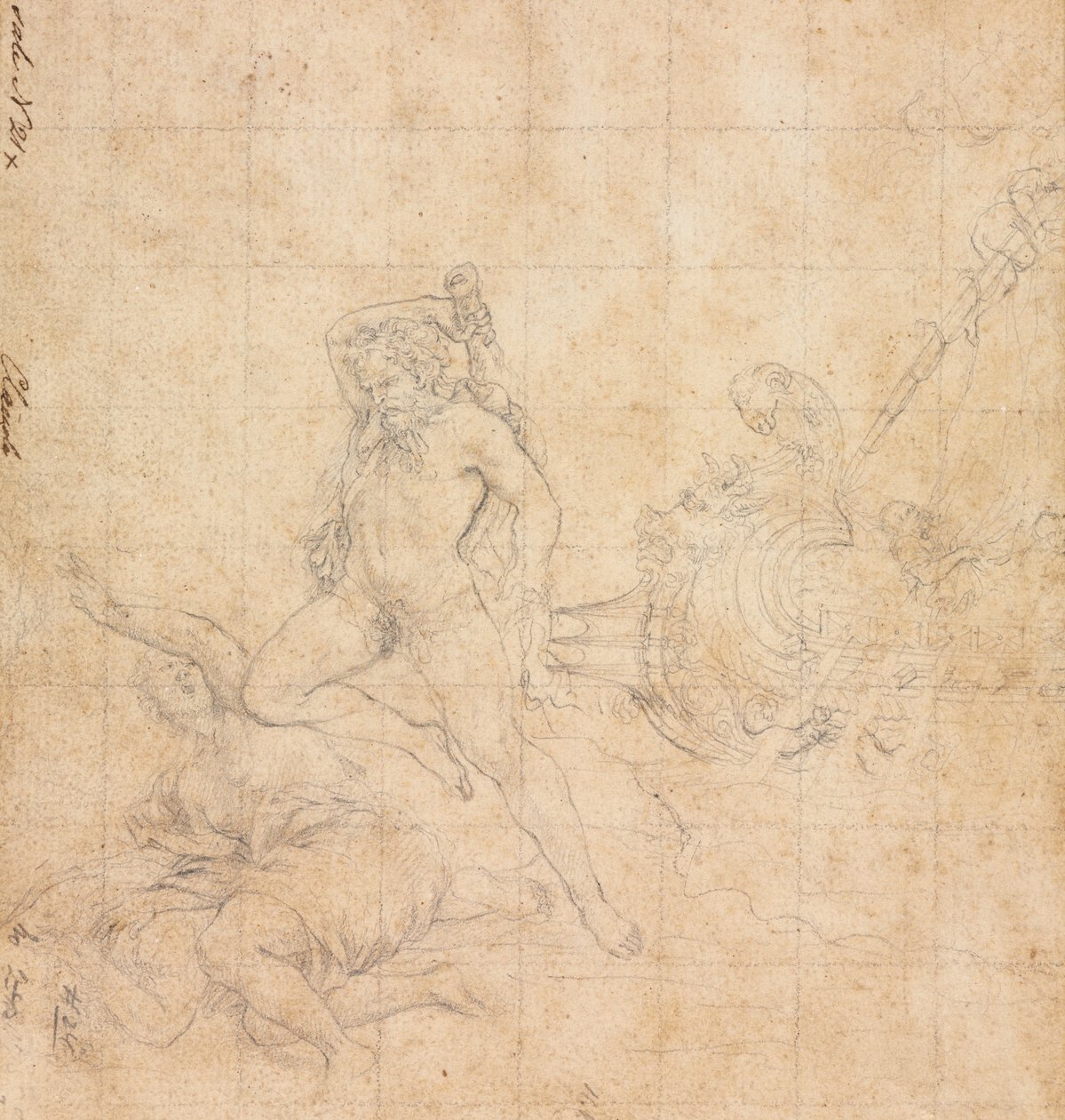 Herkül ve Hippolyta Kuşağı, ilk çeyrek 1600. by Filippo Napoletano
