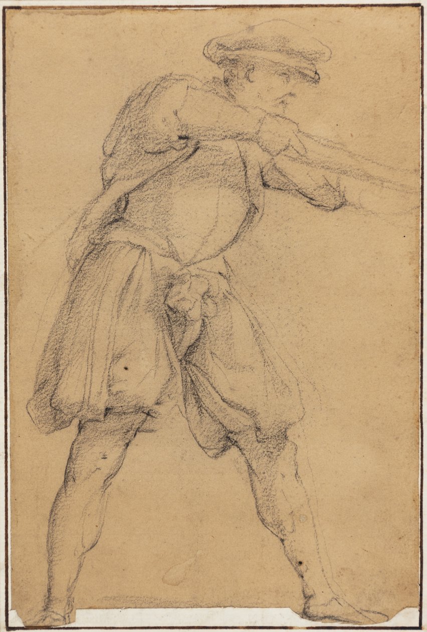 Silahla nişan alan adam by Filippo Paladini