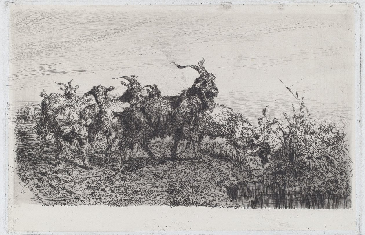 Göl kenarındaki çocuklar by Filippo Palizzi