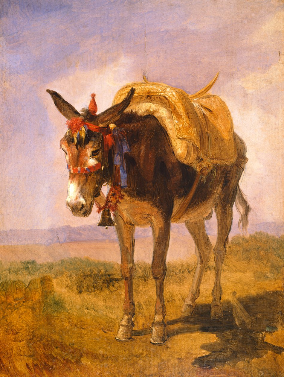 Forklift (tuval üzerine yağlı boya) by Filippo Palizzi