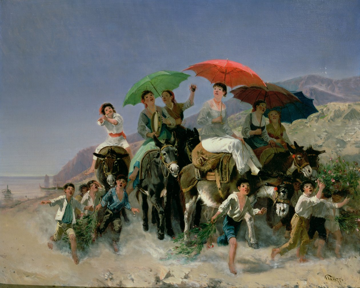 Bilinmeyen resim by Filippo Palizzi