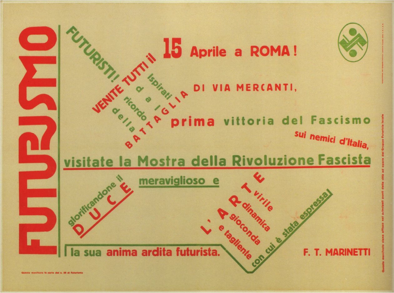 Fütürizm, 1932 by Filippo Tommaso Emilio Marinetti