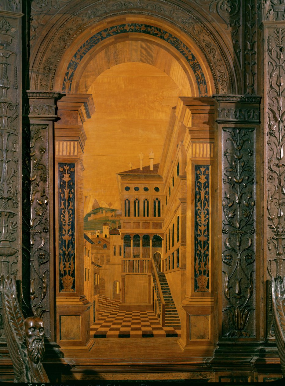 Sokak ve evler, trompe l