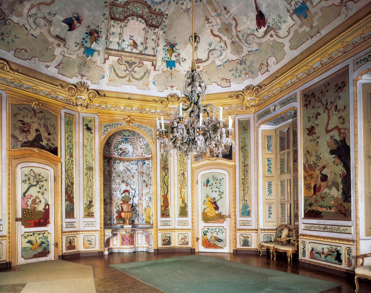 Stupinigi av köşkü, Torino, İtalya, c. 1729 (fotoğraf) by Filippo or Juvara Juvarra