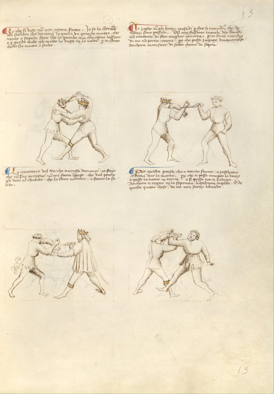Hançerle Savaş by Fiore Furlan dei Liberi da Premariacco