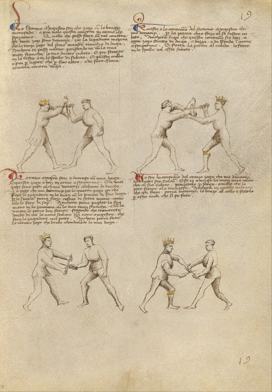 Hançerle Savaş by Fiore Furlan dei Liberi da Premariacco