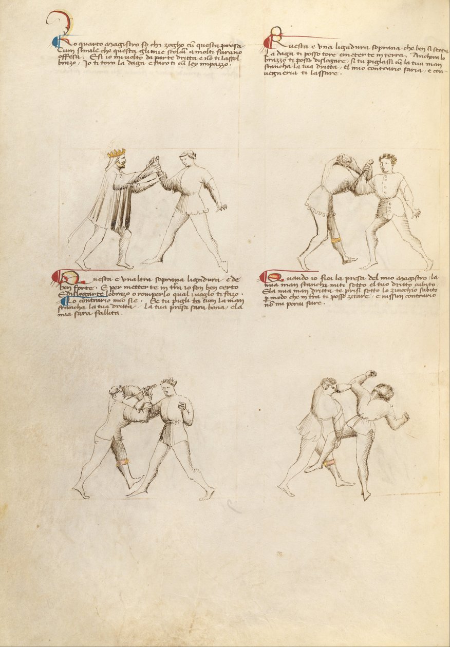 Hançerle Savaş by Fiore Furlan dei Liberi da Premariacco