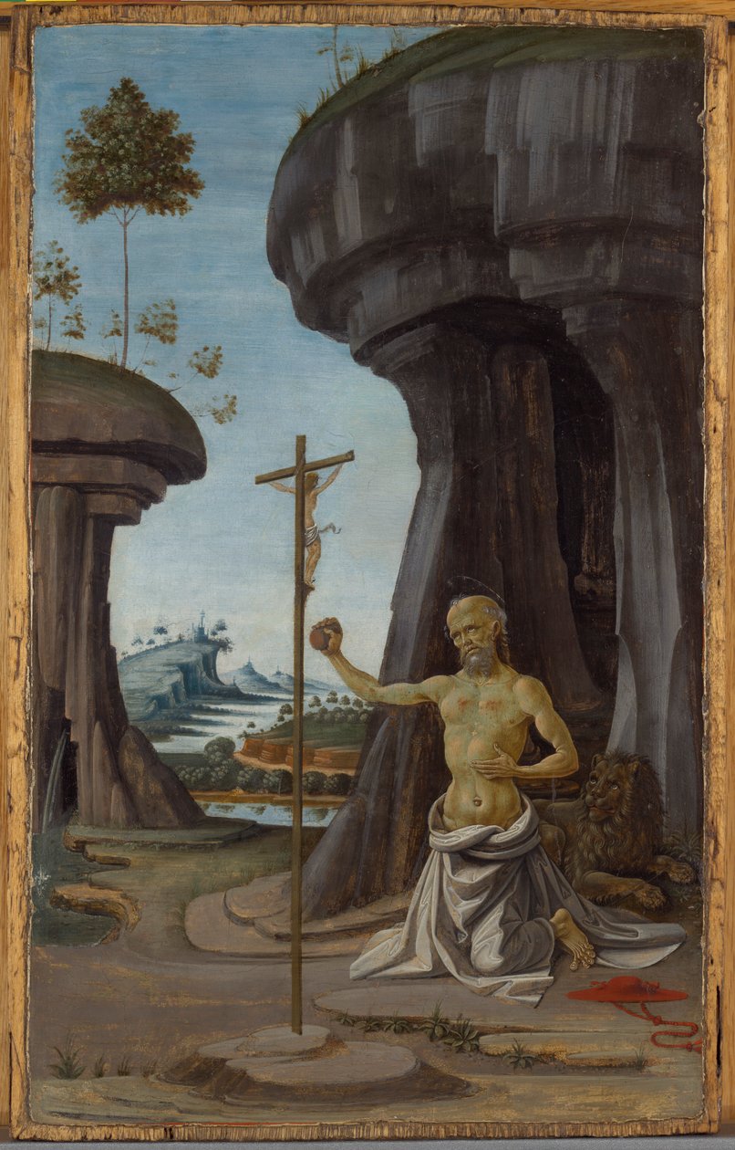 Tövbekar Aziz Jerome by Fiorenzo di Lorenzo