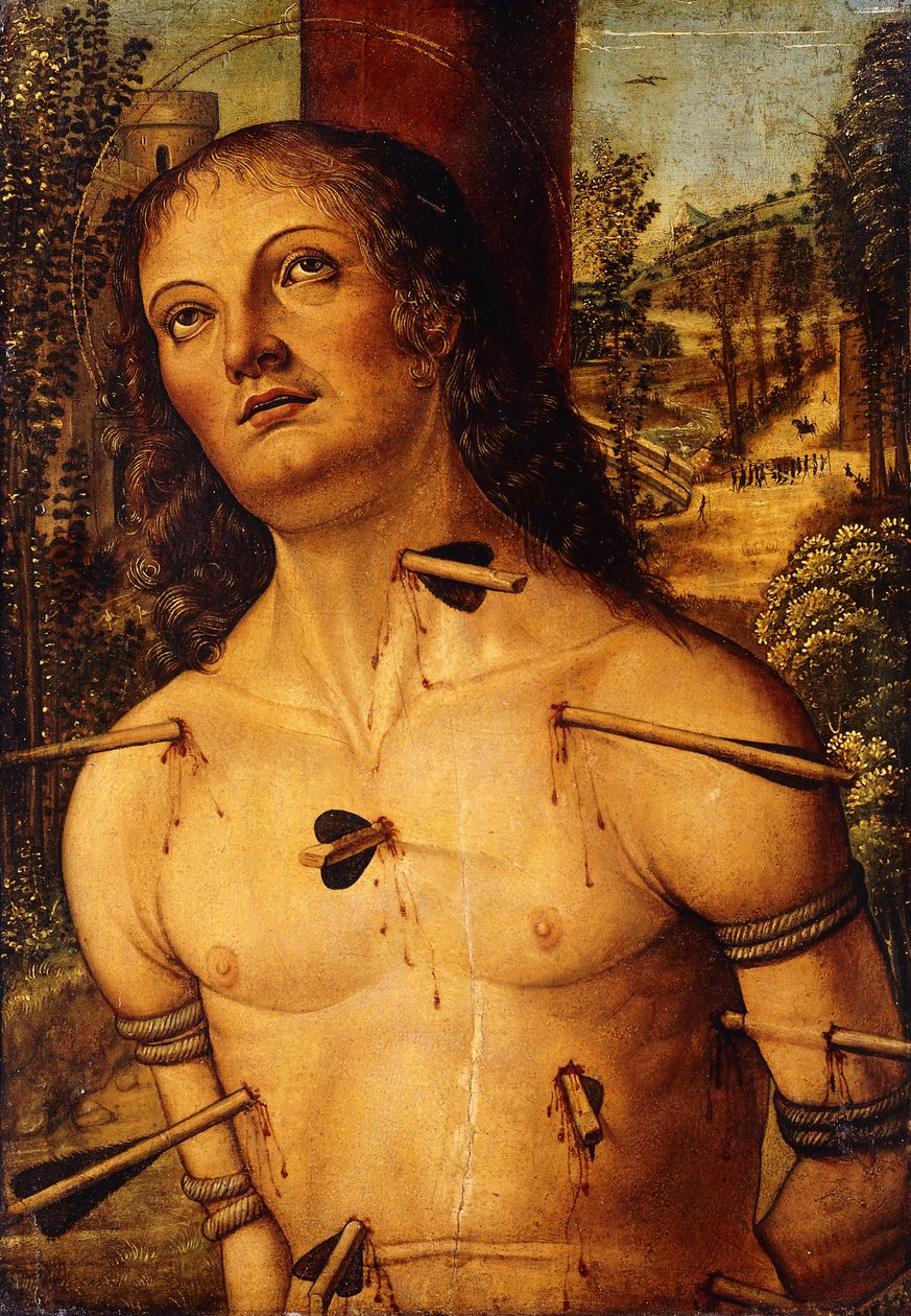 Aziz Sebastian, by Fiorenzo di Lorenzo
