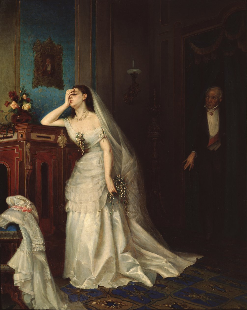 Evlendikten sonra, 1874 by Firs Sergeevich Zhuravlev
