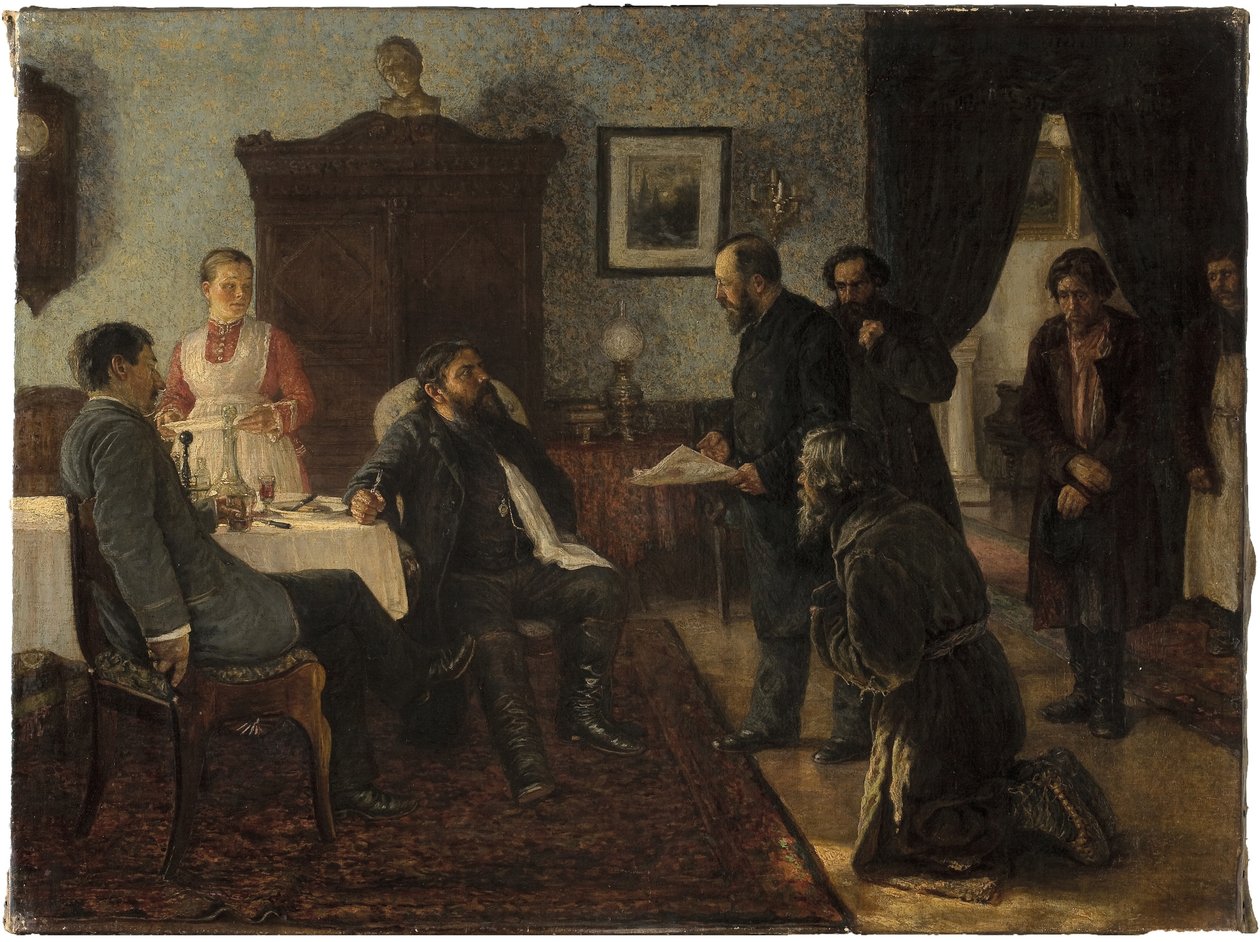 Başvuranlar, 1888 by Firs Sergeevich Zhuravlev