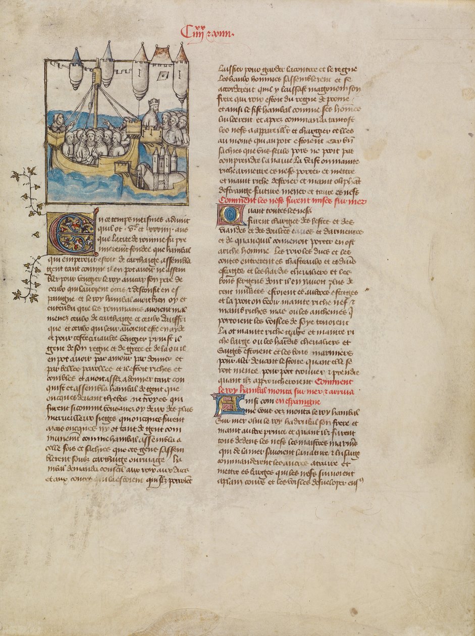  by First Master of the Bible historiale of Jean de Berry