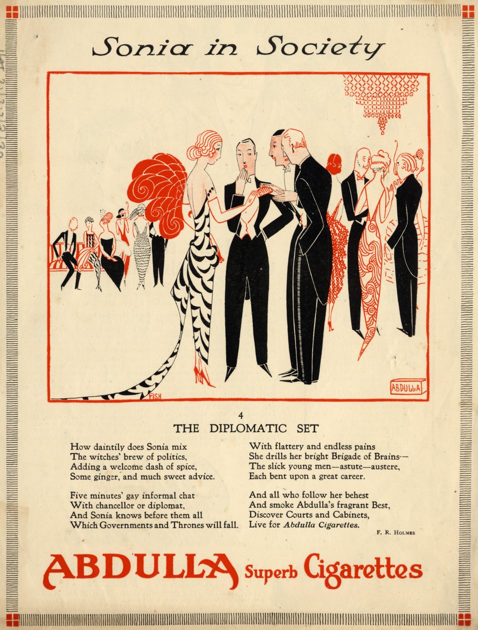 Abdullah Sigaralar, 1920