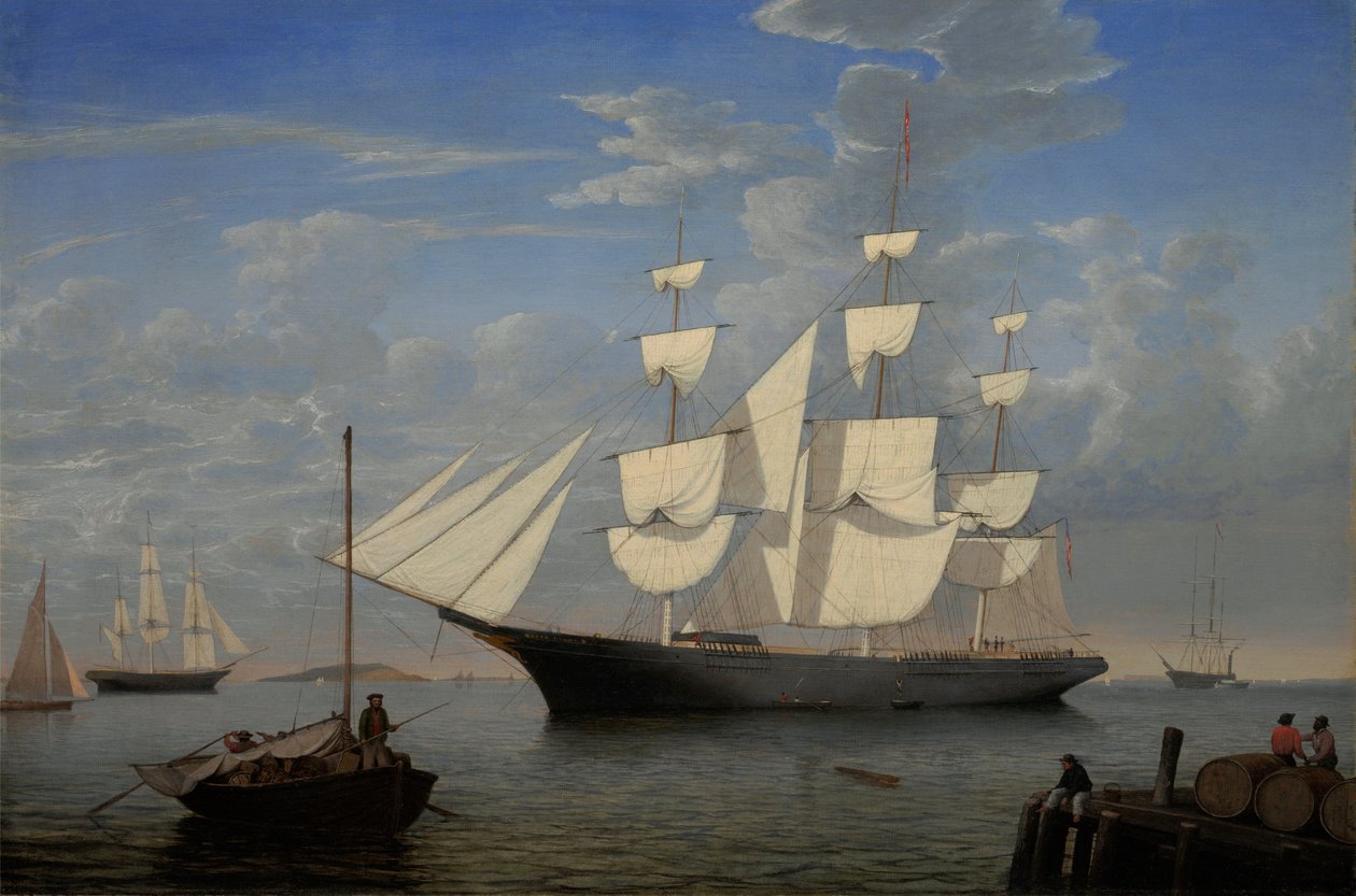 Limandaki Yıldız Işığı by Fitz Henry Lane