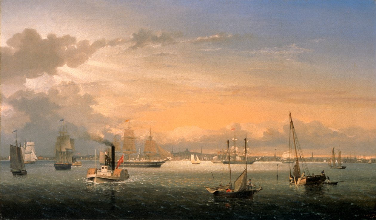 Boston Limanı by Fitz Henry Lane