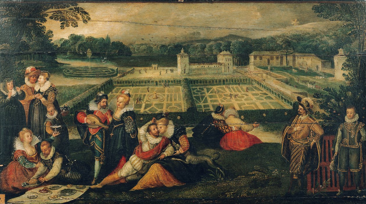 Parkta Piknik by Flemish School