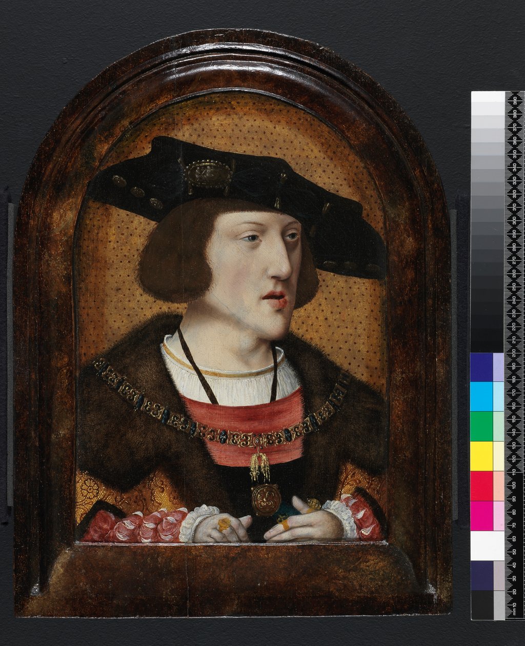 Emperor Charles V (1500-58) c.1515  by Flemish School