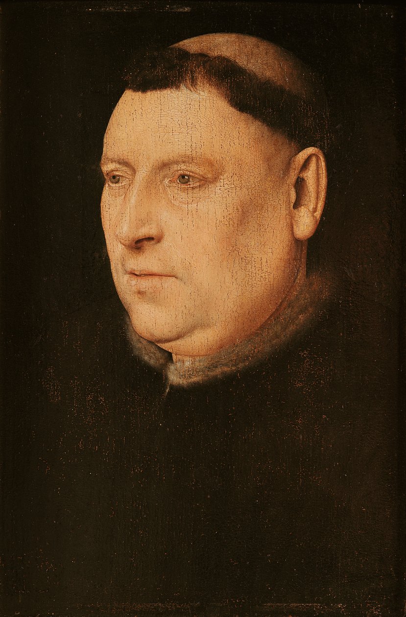 Bir Keşiş Portresi by Flemish School