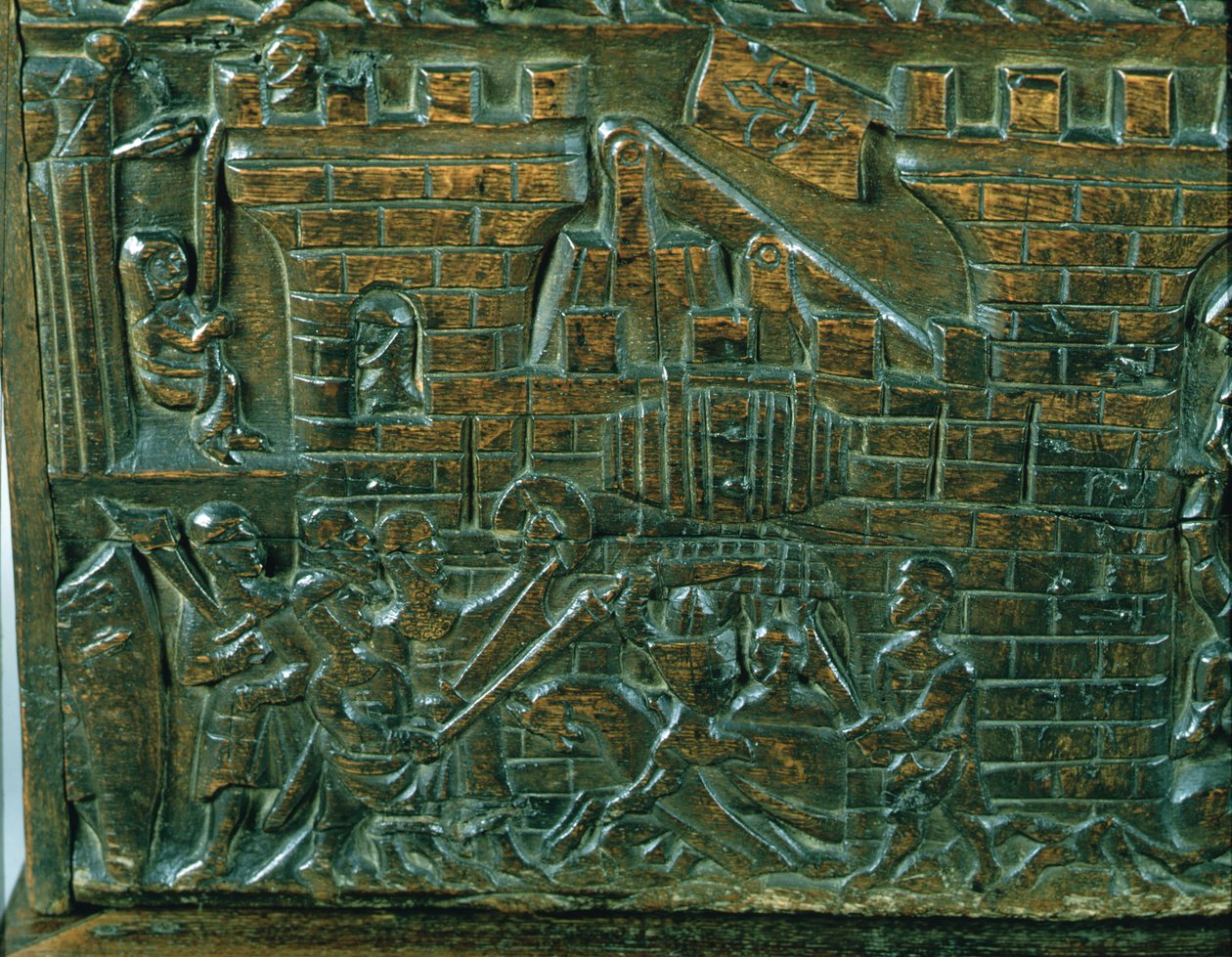 Courtrai garnizonunun Altın Mahmuz Savaşı sırasında 1302