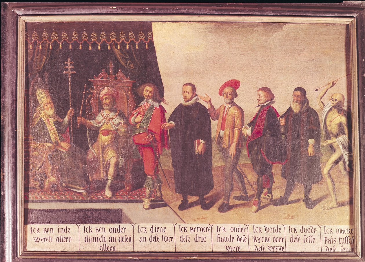 Papa ve Ölüm by Flemish School
