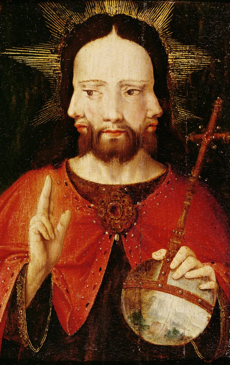 Trinity c.1500 by Flemish School