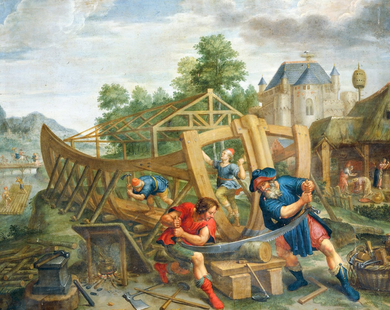 İnşaat gemisi by Flemish School
