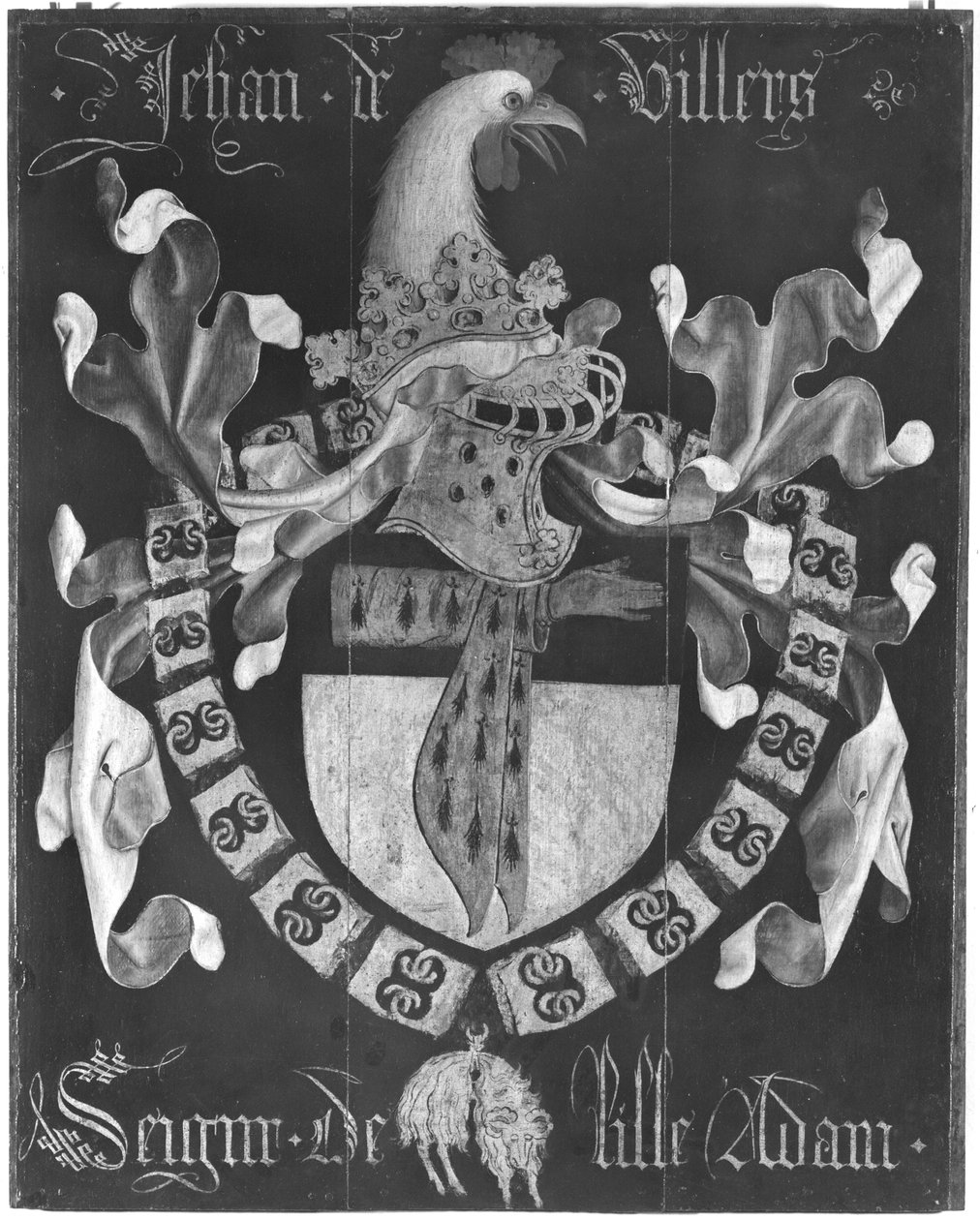 Jehan de Villers Arması (d.1439), Lille Adam