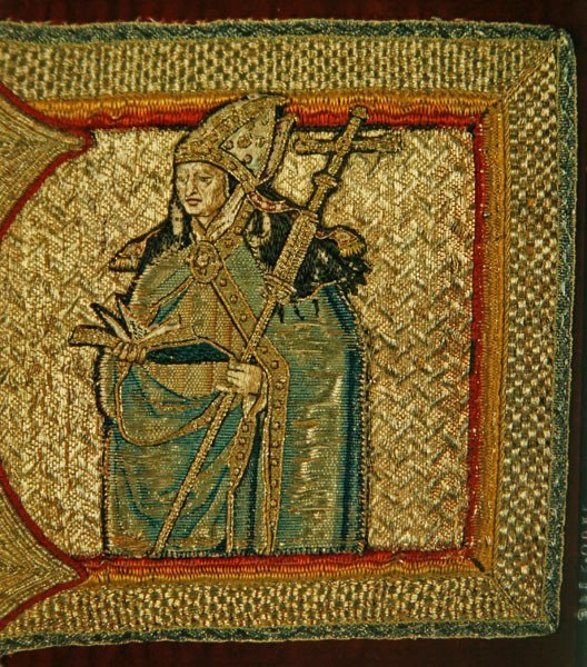 16. yüzyılın başlarından kalma bir arabadan detay (tekstil) by Flemish School
