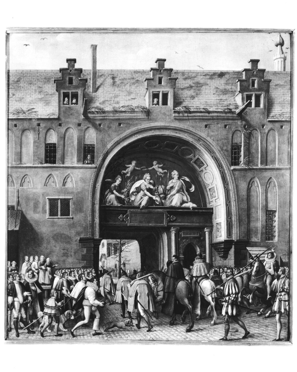 Fransız Hercule Francois, Alencon Dükü (1554-84) Anvers