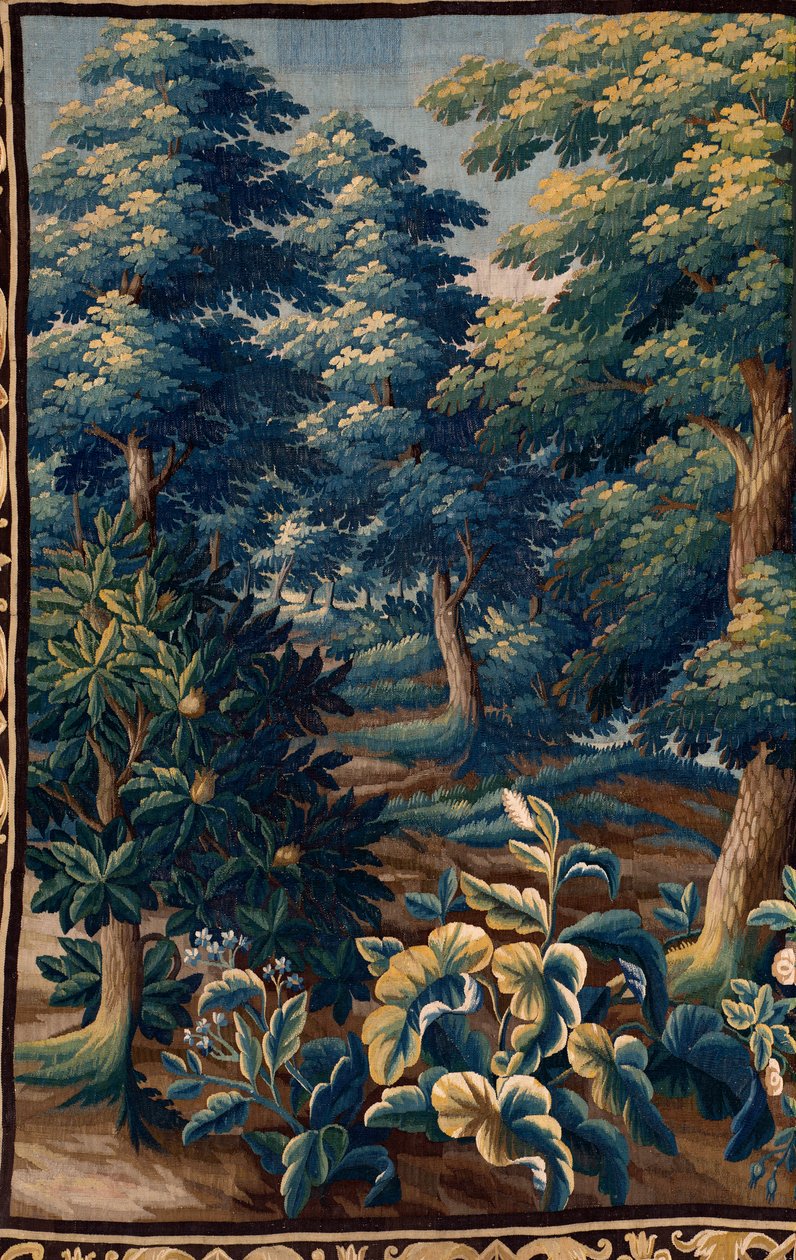 Flaman halısı. 17. yüzyılın sonu. Sint-Walburgakerk Oudenaarde (Dekenij van de Sint-Walburga) kilisesinin mülkü. by Flemish School