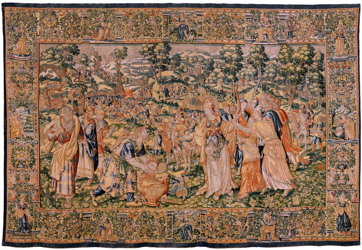 Flaman halısı. Cyrus Serisi Öyküsü. No VI Tomyris, Cyrus