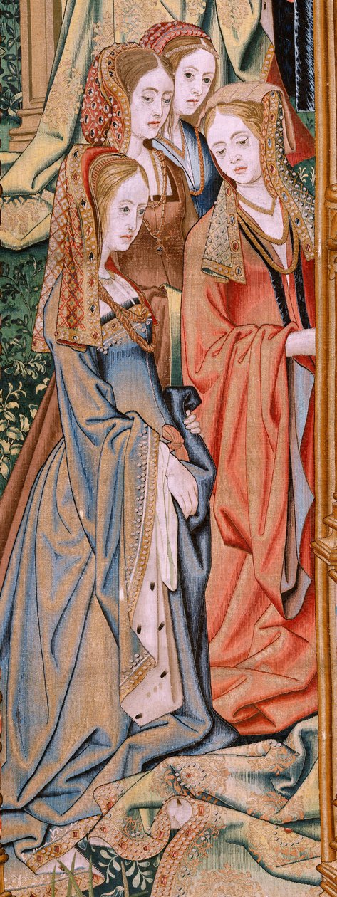 Flaman halısı. David ve Bathsheba
