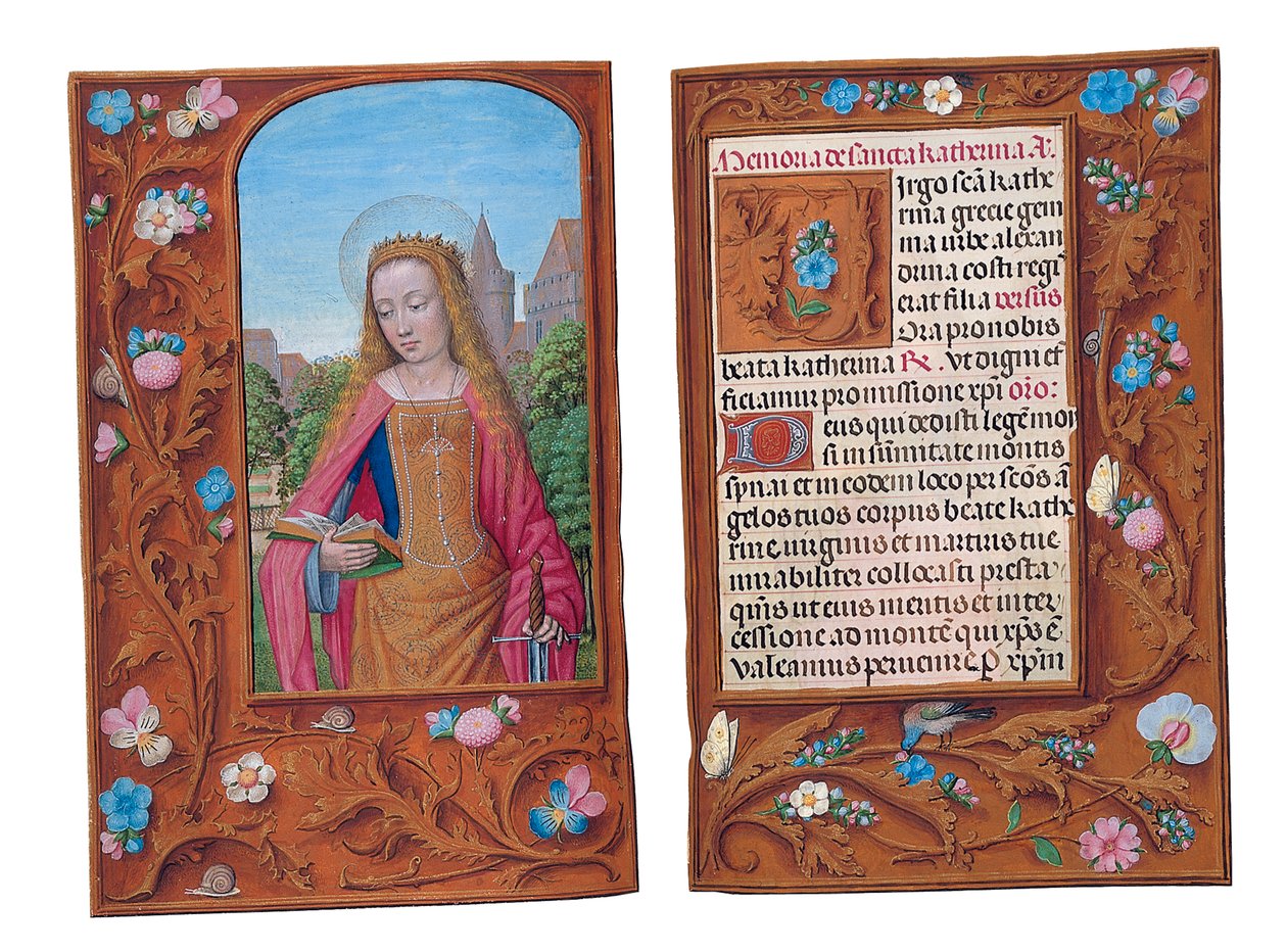 Rothschild Saatler Kitabından Folyolar, Ghent veya Bruges, c.1505 by Flemish School