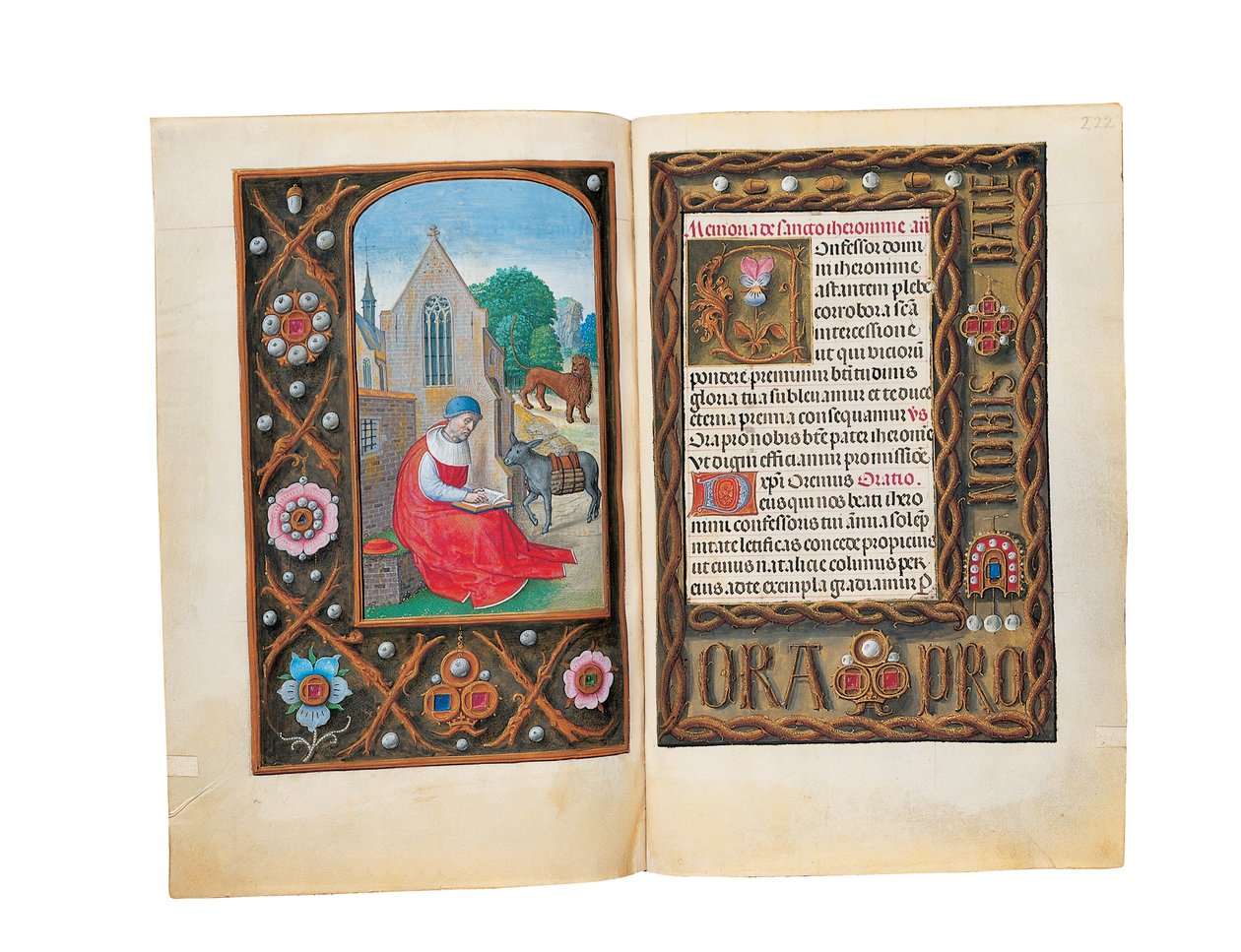 Rothschild Saatler Kitabından Folyolar, Ghent veya Bruges, c.1505 by Flemish School