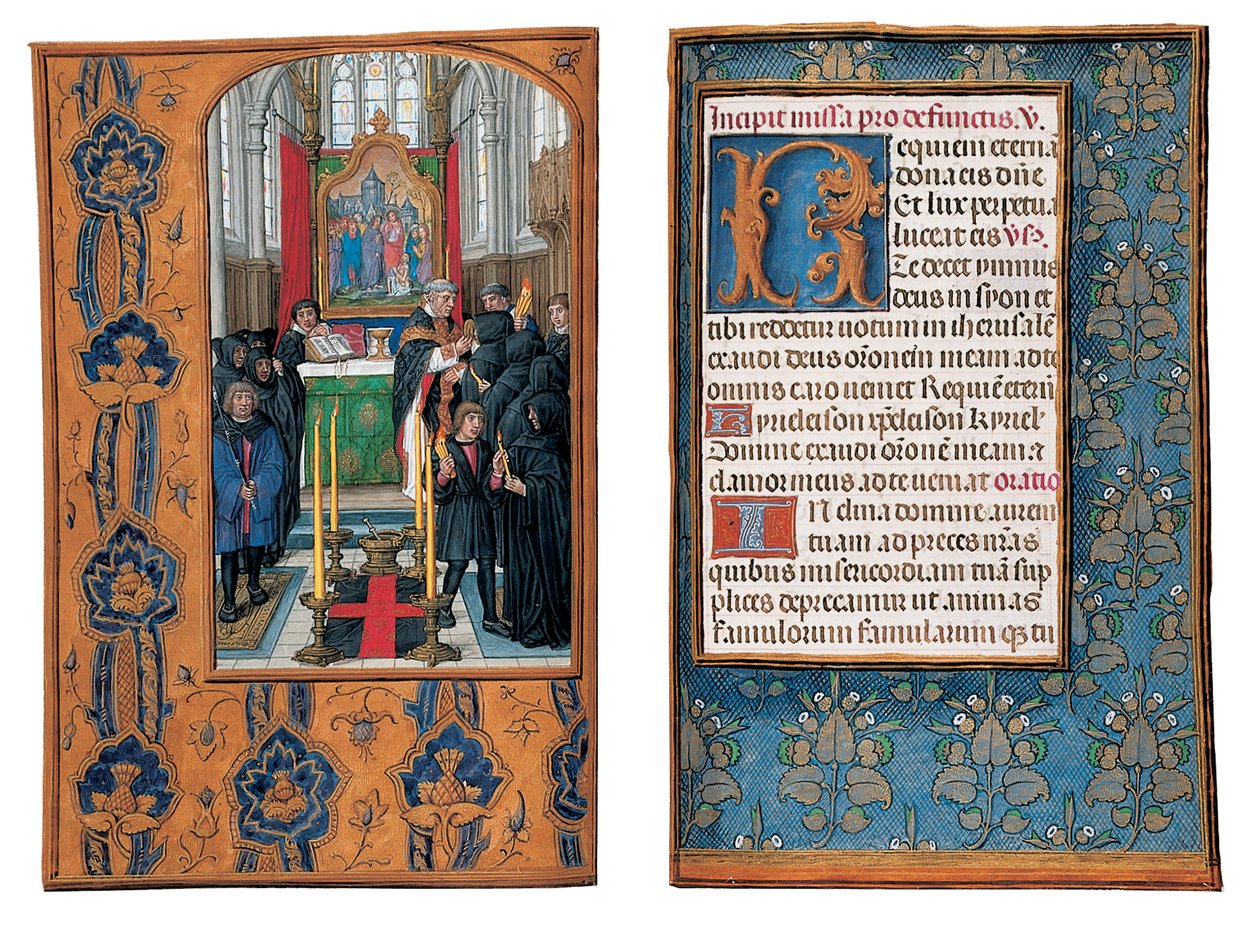 Rothschild Saatler Kitabından Folyolar, Ghent veya Bruges, c.1505 by Flemish School