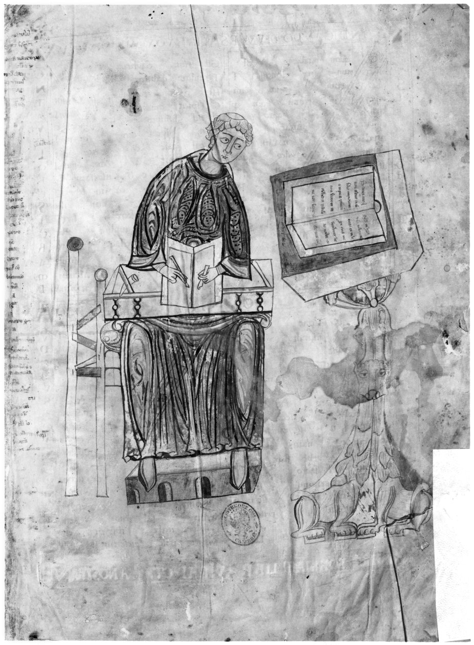 Ms 528 fol.1r Lectionary, kopyacı by Flemish School