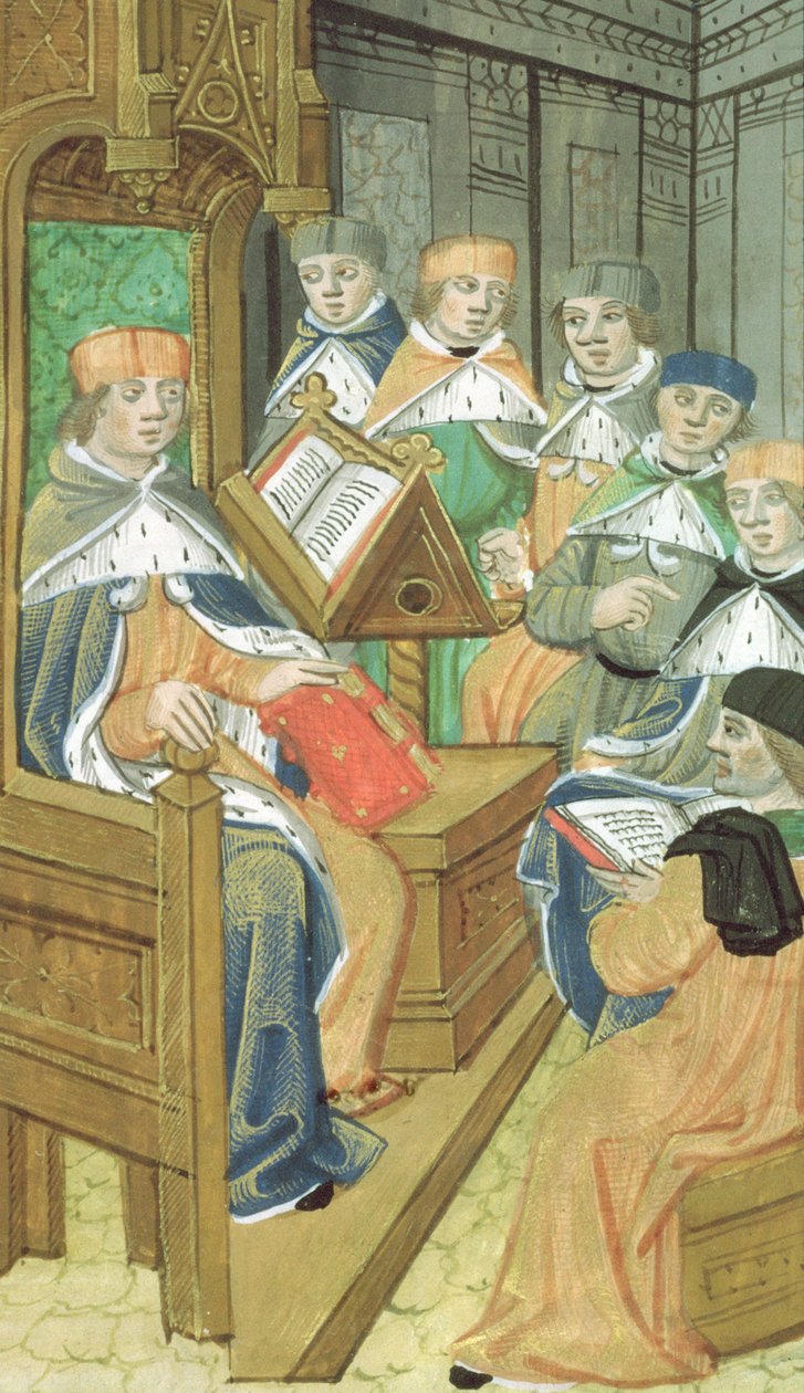 Bayan Hunter 9 f.39r Salonda konferans, De Medina Fen I. II