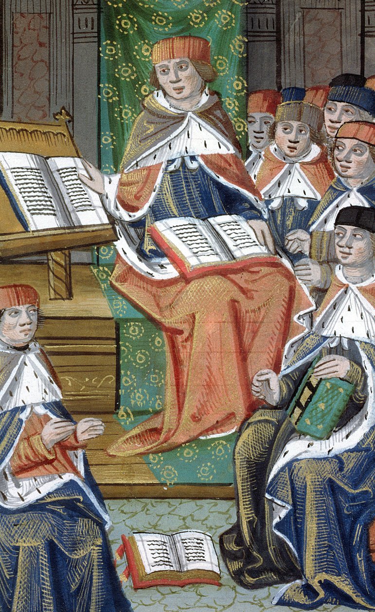 Bayan Hunter 9 f.43v Salonda konferans, De Medina Fen I. II