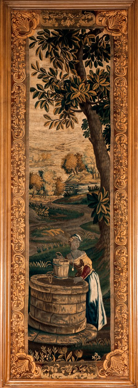 Saray (Eu Kalesi). Müze (Louis-Philippe Eu Kalesi Müzesi). Flaman halısı. 18. yüzyıl. by Flemish School
