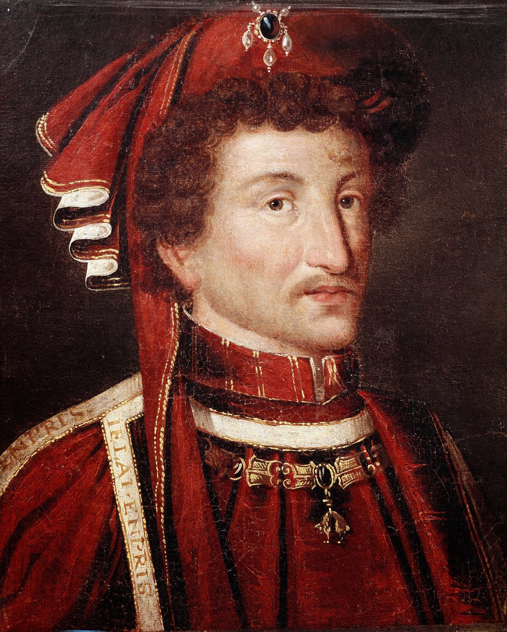 Bordo Dükü Cesur Charles'ın portresi (resim by Flemish School