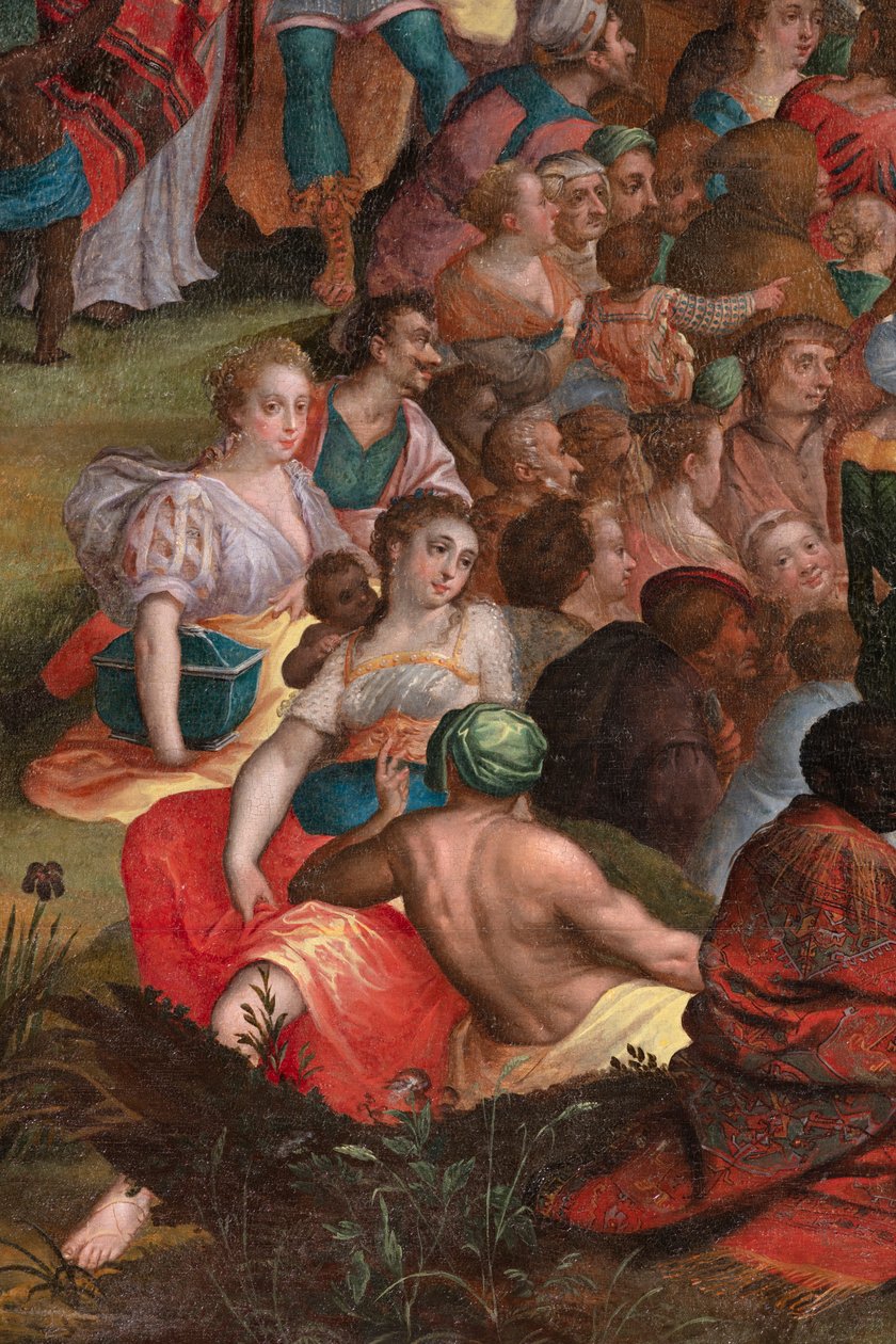 Yahya'nın çölde vaaz etmesi by Flemish School