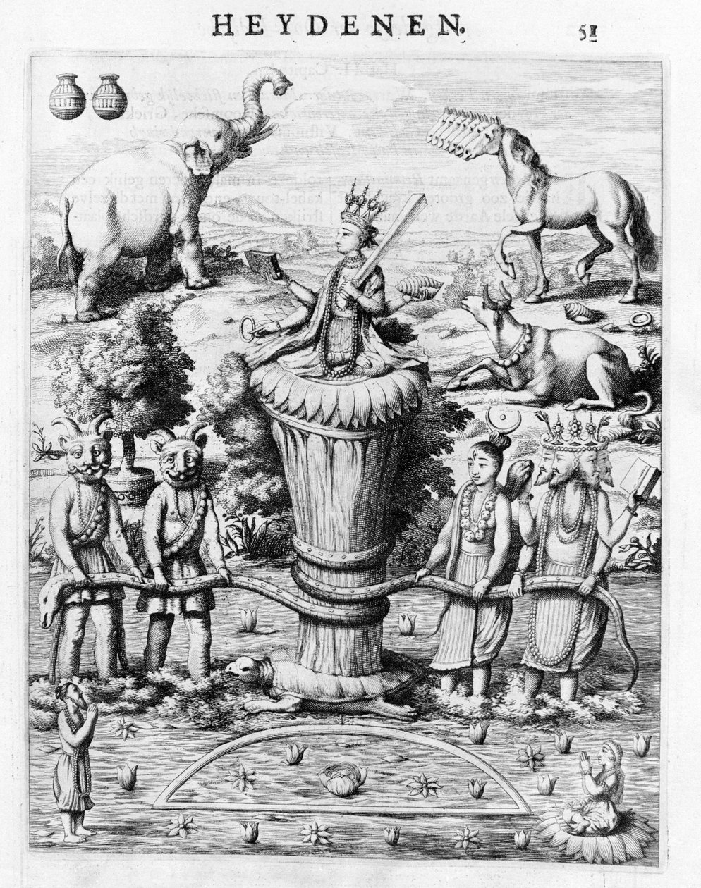 Samudramathana, Deva