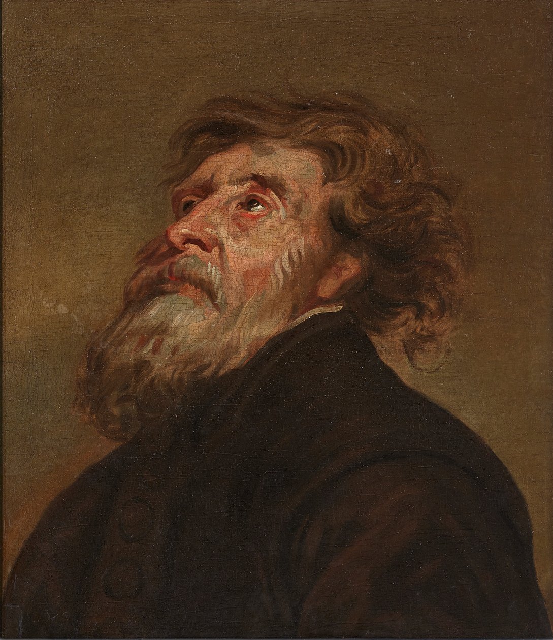 Bir Adamın Çalışması (tuval üzerine yağlı boya) by Flemish School