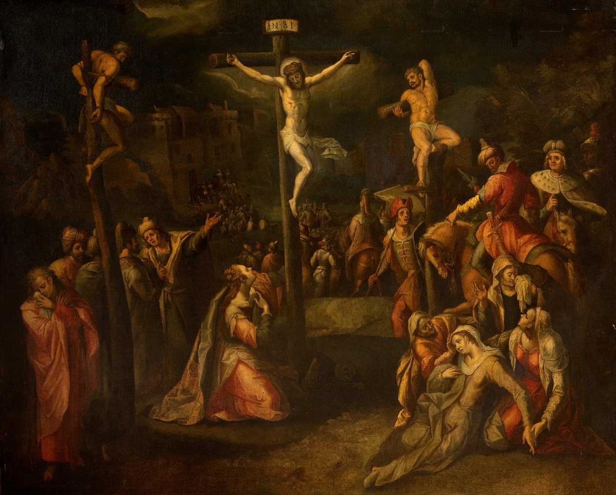 Çarmıha Gerilme, 1550?-1700 by Flemish School