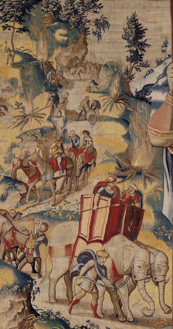 Hannibal'in Tarihi, 1570 dolayları (goblen) by Flemish School