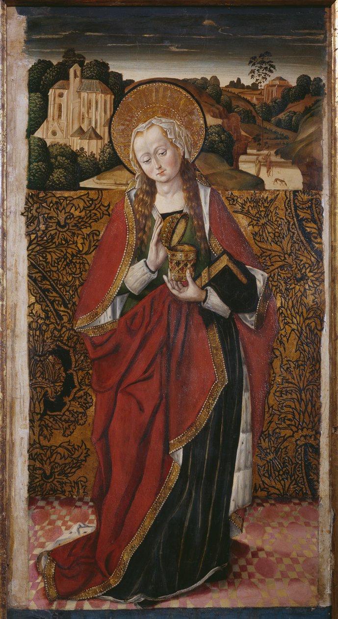 Üç Parçalı, Mecdelli Meryem, sağ panel (ayrıca bkz. 345909, 345910) by Flemish School