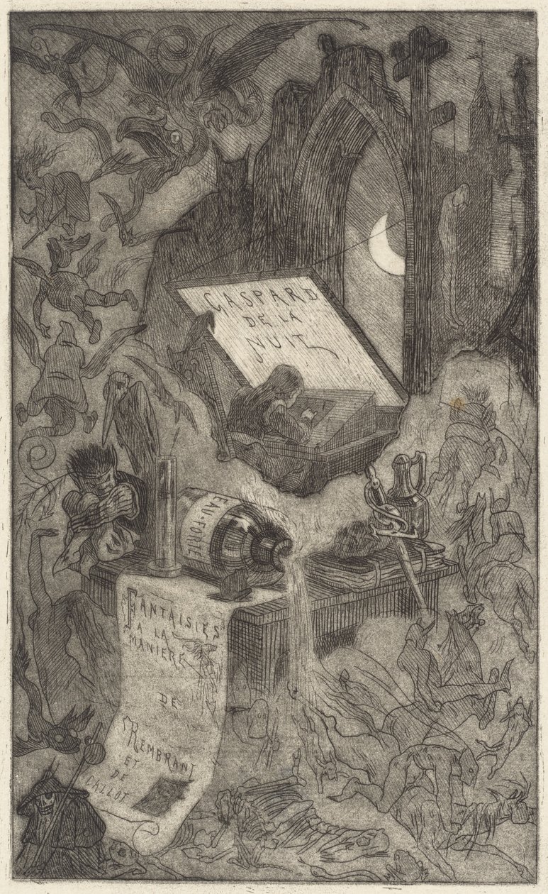 gecenin gazabı by Félicien Rops