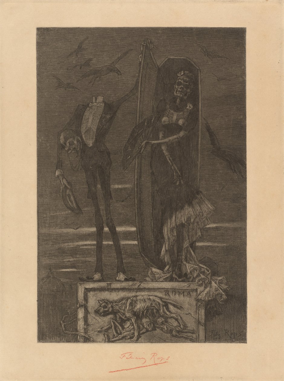 Yüce Yardımcısı: Frontispiece by Félicien Rops