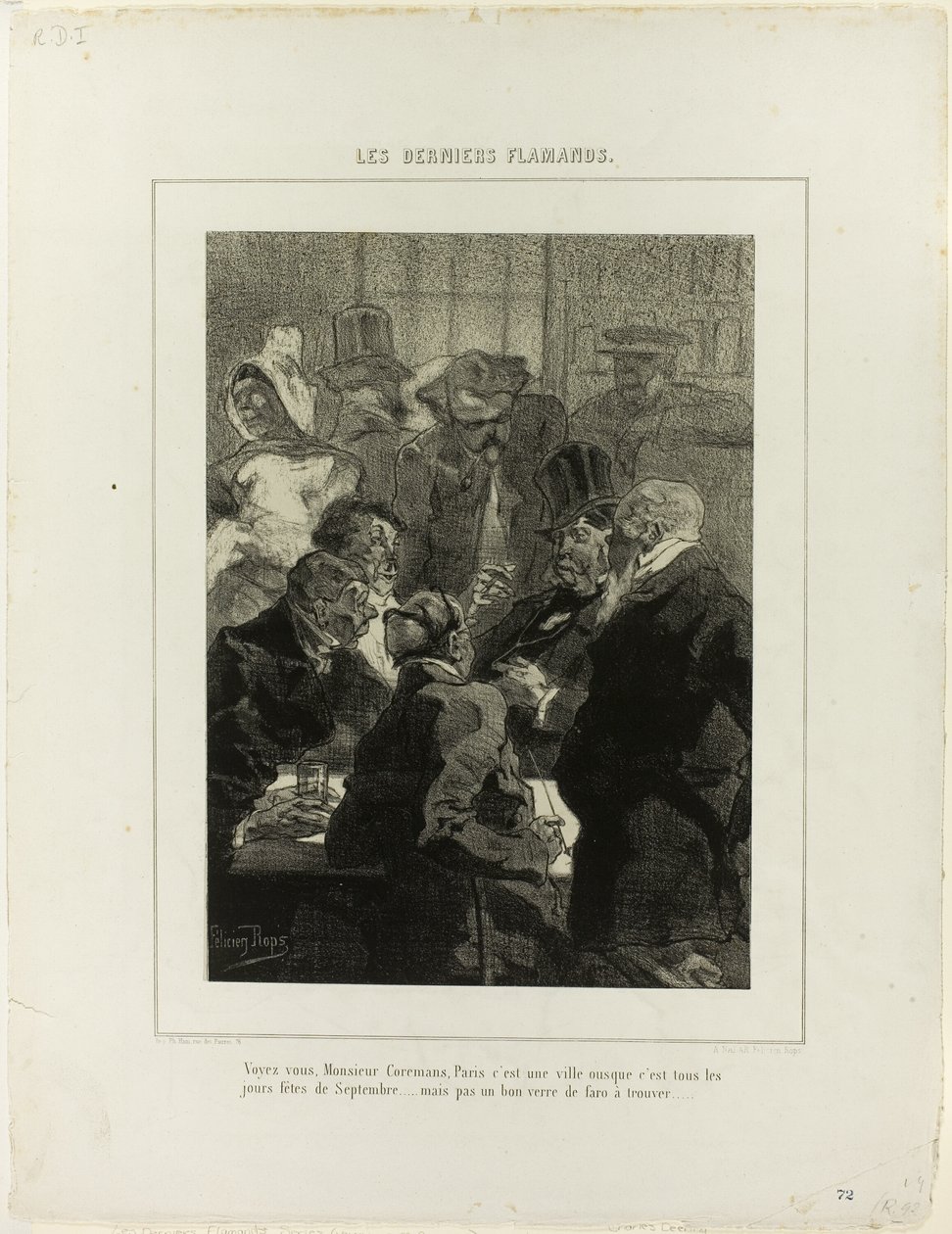 Son Flaman, ben by Félicien Rops